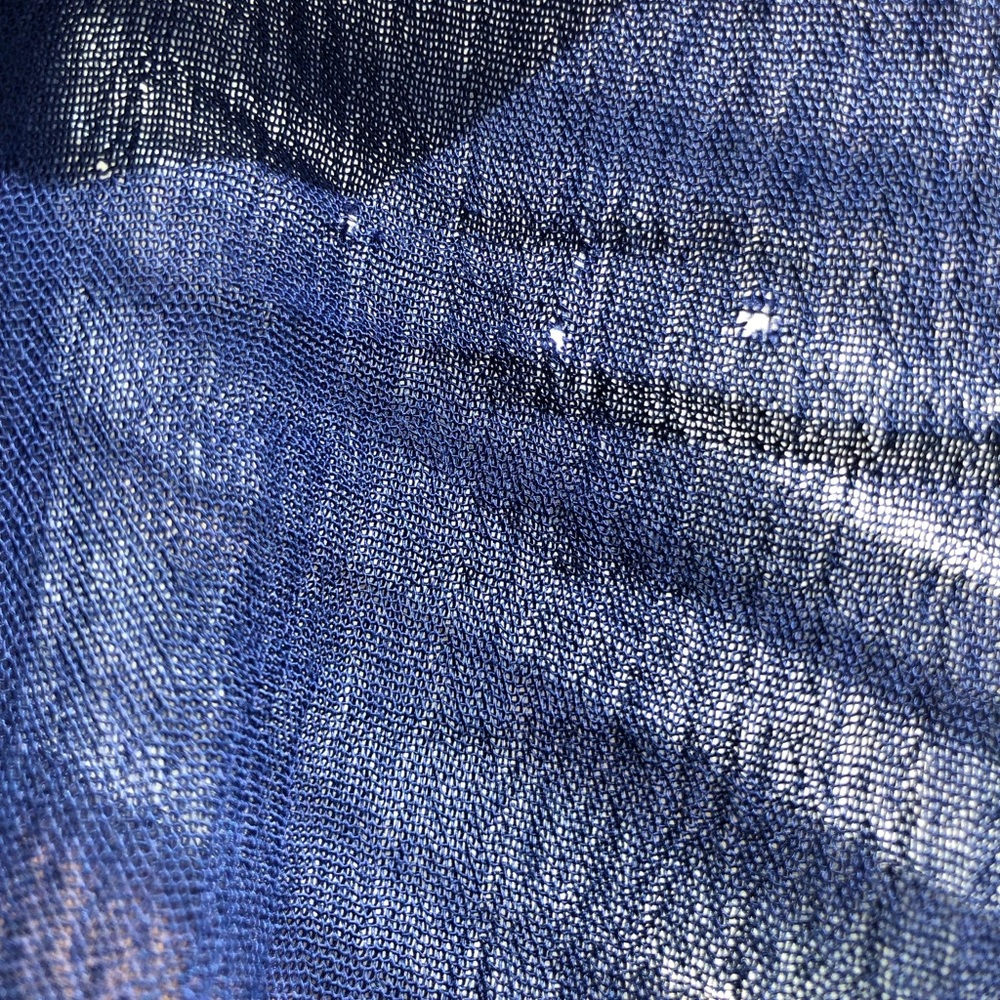 Blue Ripe Boho Maternity Blouse - Picture 7 of 8
